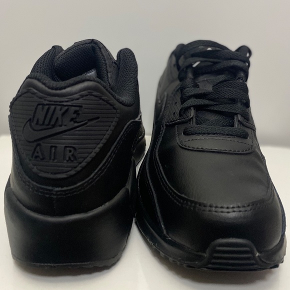 NIKE AIR MAX 90 LTR (GS) BLACK SZ 6.5Y or 8W - Picture 3 of 5